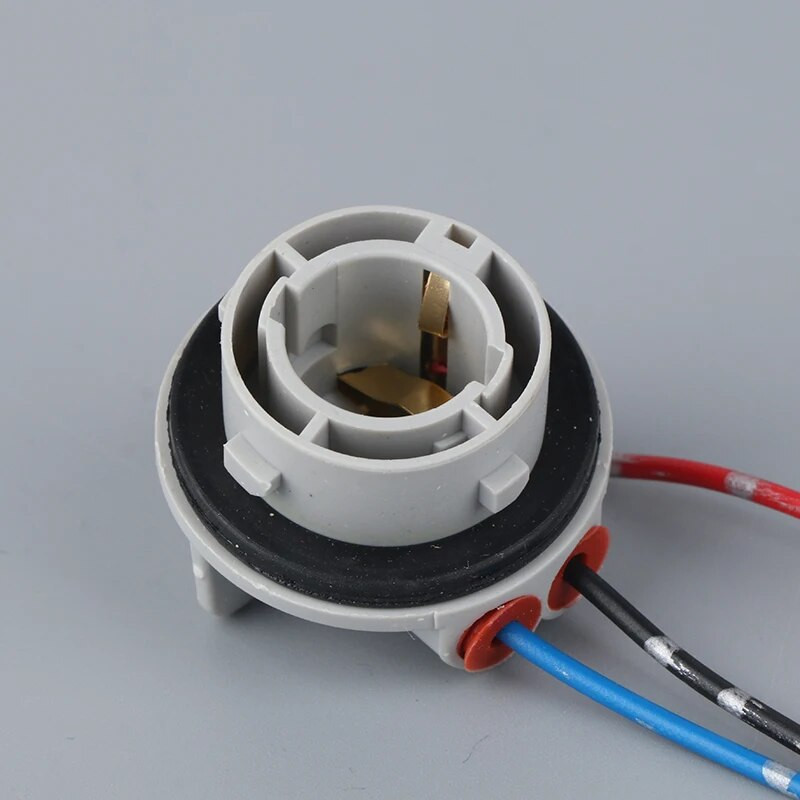 2gab 1156 BA15S BAU15S 1157 BAY15D lampu turētāja spuldzes PY21W P21W adaptera pamatnes ligzdas savienotājs pagrieziena signāla lukturu lukturim