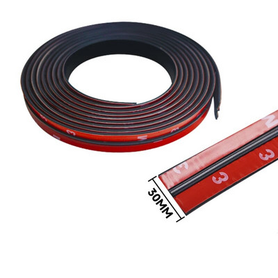 14/19/30 mm-es gumi autó tömítések élzáró csíkok autó tető szélvédő tömítőanyag védő ablak tömítés csíkok hangszigetelő szalag