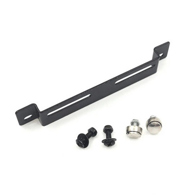 Motocikla priekšējais aizmugurējais licences kronšteins aizmugurējā turētāja rāmis numura zīmes atbalstam motocikla piederumiem