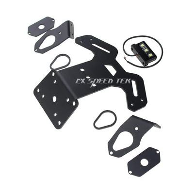 MK For YAMAHA MT15 MT125 Αξεσουάρ Μοτοσικλέτας Πινακίδα κυκλοφορίας Πλαίσιο ουράς πλαισίου Στήριγμα βάσης LED Φως MT 125 15 2018-2022