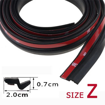 PZD kujuga tüüp 2 meetrit auto ukse tihend riba EPDM kummist müra isolatsioon tihendusriba ukse isolatsioonilint