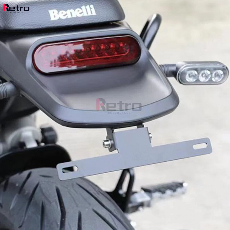 Numura zīmes turētājs priekš Benelli Leoncino 500 Leoncino BJ500 Motociklu piederumi Tail Tidy Fender Eliminator