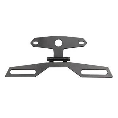 Motocikla kvadracikla regulējams salokāms numura zīmes kronšteins Astes spārns numura zīmes kronšteins Mount Tīra aste