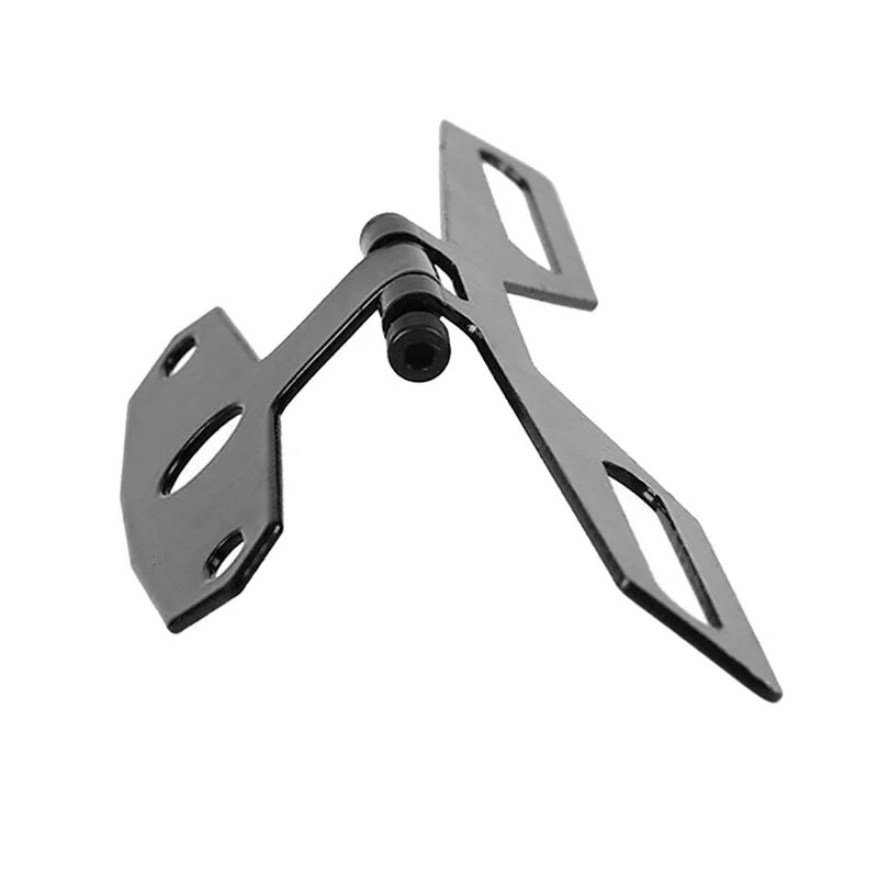 Motocikla kvadracikla regulējams salokāms numura zīmes kronšteins Astes spārns numura zīmes kronšteins Mount Tīra aste