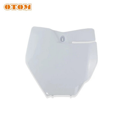 OTOM 3 krāsu priekšējā numura plāksnītes plastmasas vāciņš priekš KTM SX SXF XC 125 150 250 300 450 Dirt Pit Bike motokrosa enduro numura zīme