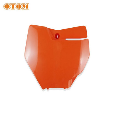OTOM 3 krāsu priekšējā numura plāksnītes plastmasas vāciņš priekš KTM SX SXF XC 125 150 250 300 450 Dirt Pit Bike motokrosa enduro numura zīme