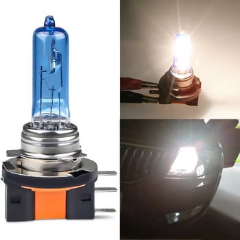 1Pcs 12V H15 15/55W халогенна лампа с дълги къси светлини 6000k Автомобилни фарове Халогенна светлина Супер ярки h15 фарове за мъгла за BMW