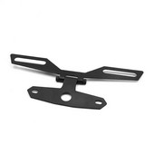 Cadrul plăcuței de înmatriculare pentru motociclete, fară spate, suport pliabil, suport reglabil, pentru motociclete ATV, accesorii pentru scuter de motociclete de teren, 1 buc.
