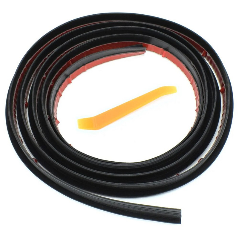 Auto akna tihendi riba müra isolatsioon automaatne tihend V-kujuline kummist täiteaine tihendusribad isekleepuv tõmbe ilmastikuriba 2 meetrit