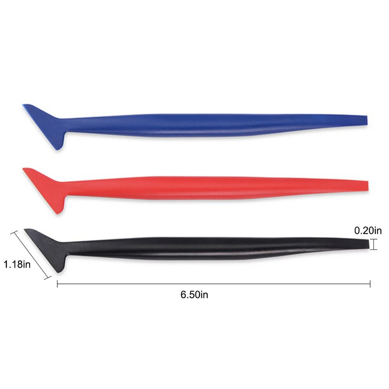 Naljepnice za automobil Hardness Wrap Vinyl Alati Mikro brisač Strugač Automobil Mikro brtva Brisač Auto folija Omatanje Strugač Dodaci