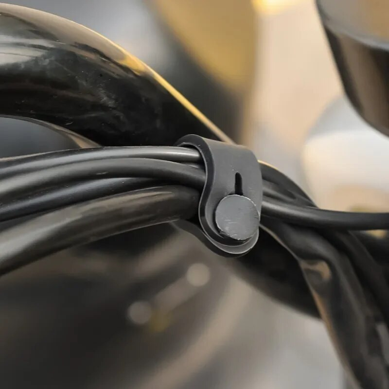 6-1 gab Motocikla gumijas rāmja nostiprināšanas kabeļa vadu instalācija priekš Bmw R 1250 Gs Adventure Hornet Ktm Exc piederumi