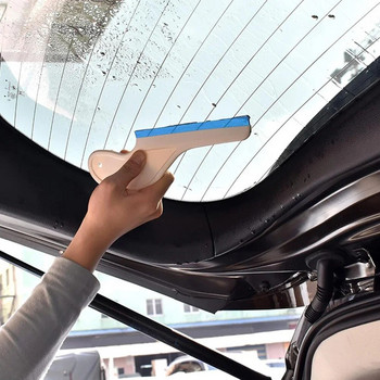 Чистачка за стъкло на автомобил Странична чистачка Swiper Window Tint Tools Стъргалка за стъкло Водно острие Водно острие Отстраняване на вода Силиконова чистачка Инсталиране на филм