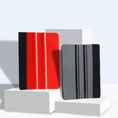 Vinila iesaiņojuma automašīnas plēve uzstādīšanas rakeļa oglekļa šķiedras ietīšanas rīks Automātiskā folijas logu tonēšanas skrāpis Mājsaimniecības automašīnu vilnas filca rakelis