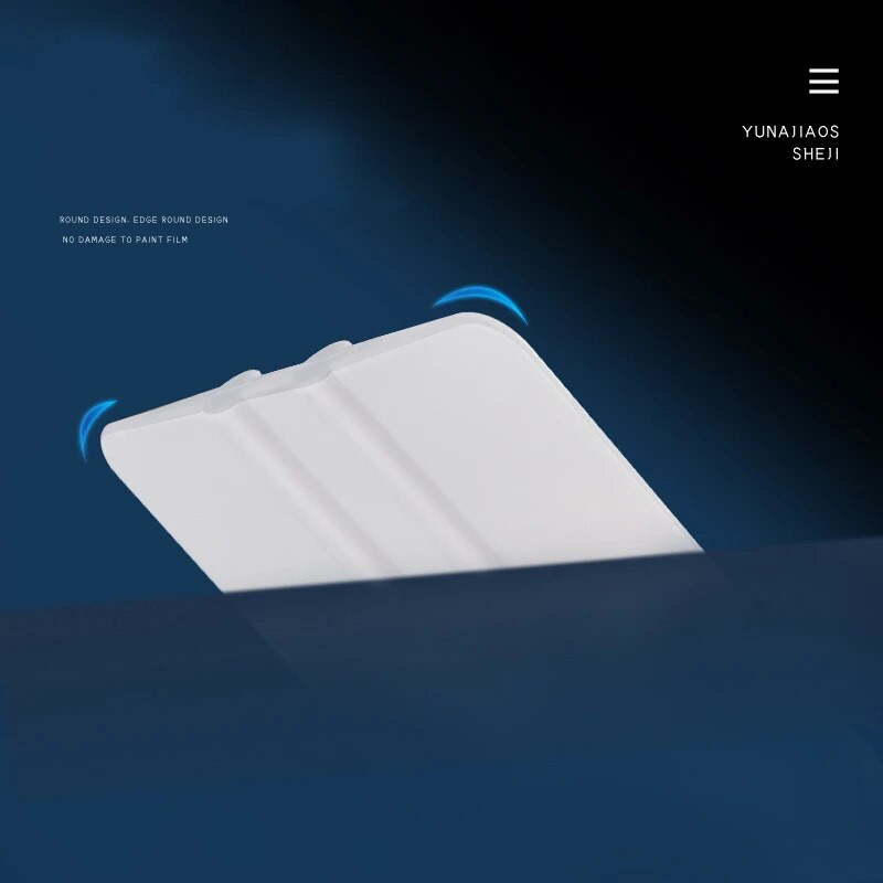 Vinila iesaiņojuma automašīnas plēve uzstādīšanas rakeļa oglekļa šķiedras ietīšanas rīks Automātiskā folijas logu tonēšanas skrāpis Mājsaimniecības automašīnu vilnas filca rakelis