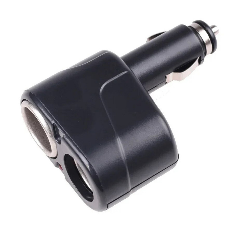 12V Dubultais cigarešu šķiltavas Automašīnas šķiltavas lādētāja ligzda Splitter Automašīnas cigāru šķiltavas ligzda Divkāršs Dual Adapter Splitter