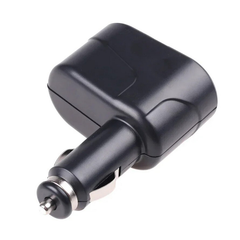 12V Dubultais cigarešu šķiltavas Automašīnas šķiltavas lādētāja ligzda Splitter Automašīnas cigāru šķiltavas ligzda Divkāršs Dual Adapter Splitter