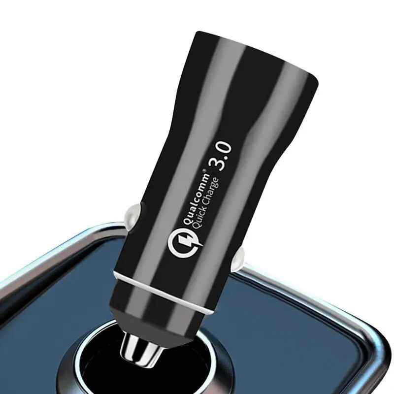 Dual Port USB C utikač Auto punjač USB Type C PD 20W USB QC 3.0 Fast Power Charging HUB Adapter za upaljač za automobile 5V 12V 9V