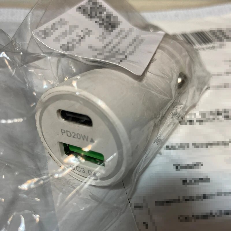 Dual Port USB C utikač Auto punjač USB Type C PD 20W USB QC 3.0 Fast Power Charging HUB Adapter za upaljač za automobile 5V 12V 9V