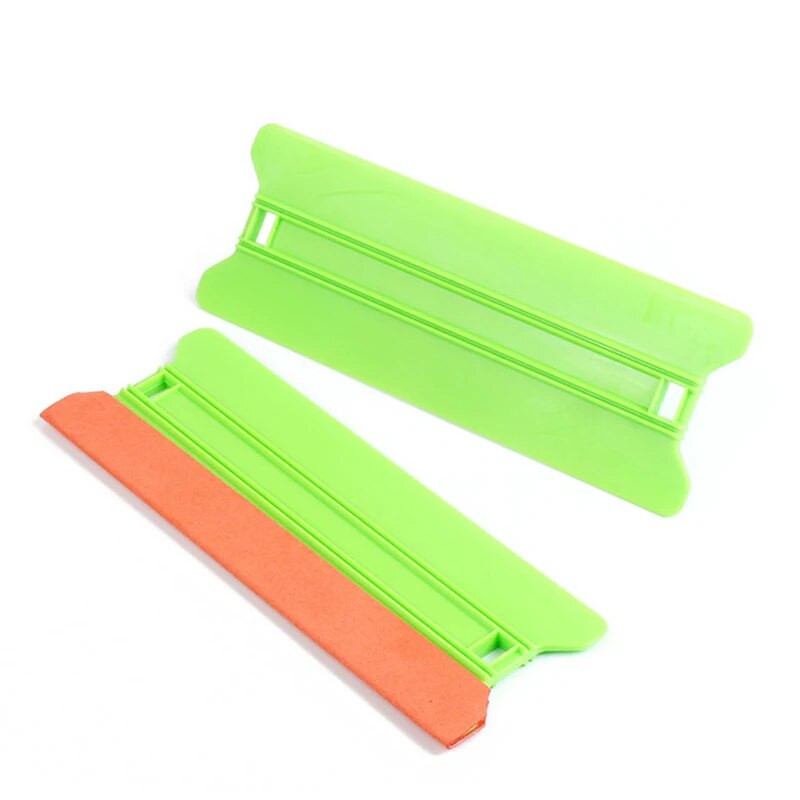 Αξεσουάρ αυτοκινήτου Αφαίρεση φυσαλίδων με φιλμ από ανθρακονήματα Αυτοκόλλητο αυτοκόλλητο Felt Scraper Vinyl Wrap Tint Tool No Scratch Scraper Cleaning Scraper