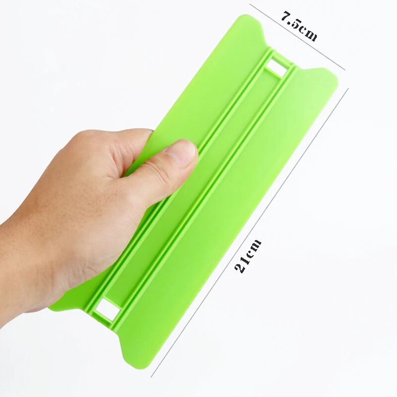 Αξεσουάρ αυτοκινήτου Αφαίρεση φυσαλίδων με φιλμ από ανθρακονήματα Αυτοκόλλητο αυτοκόλλητο Felt Scraper Vinyl Wrap Tint Tool No Scratch Scraper Cleaning Scraper