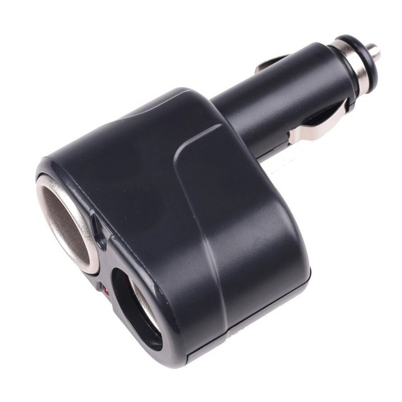 12V Dubultais cigarešu šķiltavas Automašīnas šķiltavas lādētāja ligzda Splitter Automašīnas cigāru šķiltavas ligzda Divkāršs Dual Adapter Splitter