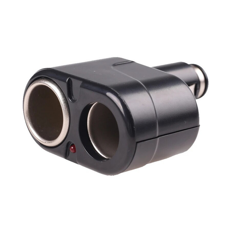 12V Dubultais cigarešu šķiltavas Automašīnas šķiltavas lādētāja ligzda Splitter Automašīnas cigāru šķiltavas ligzda Divkāršs Dual Adapter Splitter