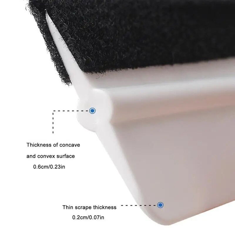 Matrica gumibetét eszköz Ablakszínező eszköz Ablaktörlő kaparó Autótisztító Vinyl Wrap Filc gumibetét színező Ablakok Felhordó Autómatricához