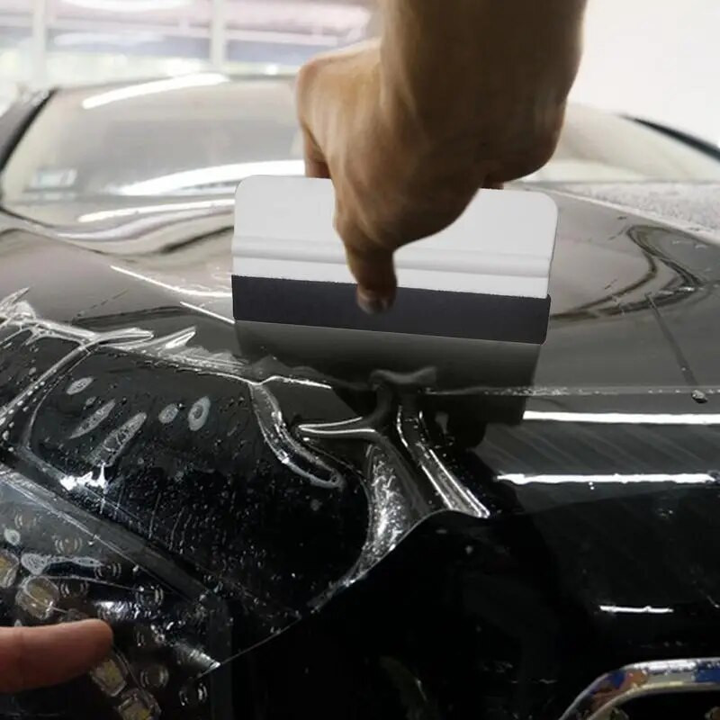 Matrica gumibetét eszköz Ablakszínező eszköz Ablaktörlő kaparó Autótisztító Vinyl Wrap Filc gumibetét színező Ablakok Felhordó Autómatricához