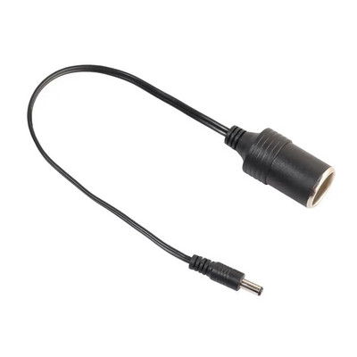12/24V DC 5,5x2,1 mm auto sigaretisüütaja pistiku kaabel emane pistikupesa toiteploki laadija adapter traat auto tarvikud