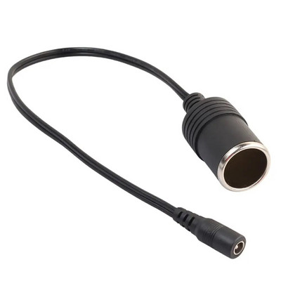 12/24V DC 5,5x2,1 mm auto sigaretisüütaja pistiku kaabel emane pistikupesa toiteploki laadija adapter traat auto tarvikud