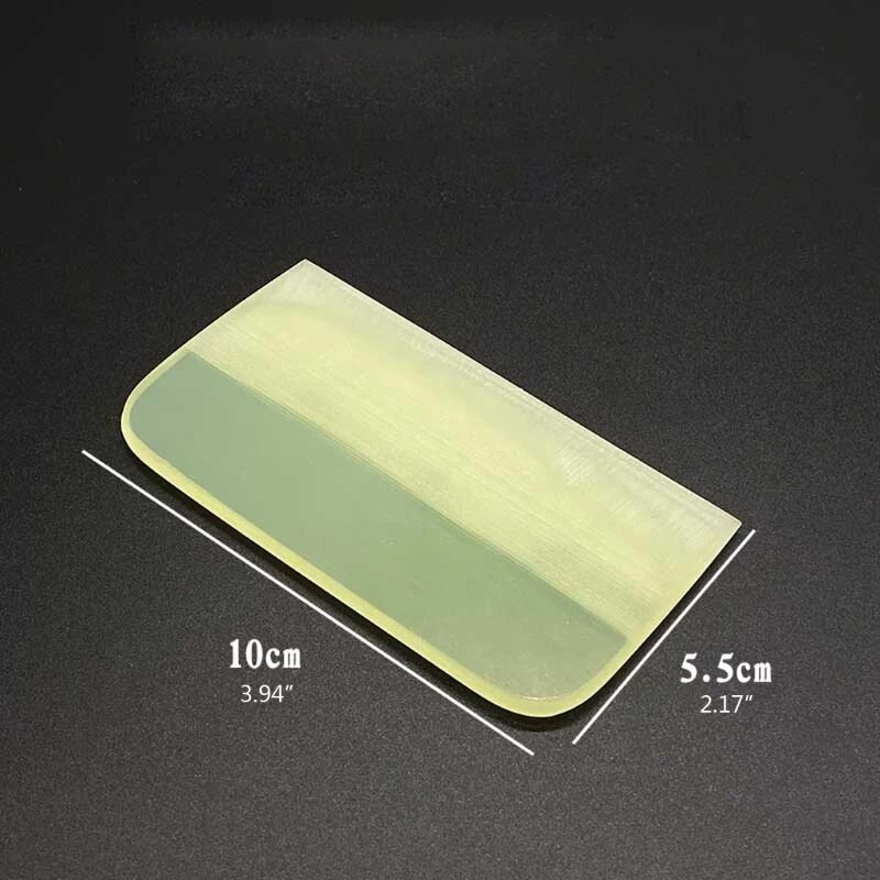 Mīkstas gumijas rakelis automašīnas logu tonējums aizsargplēves uzlīme uzstādīšanas skrāpis 6XDB