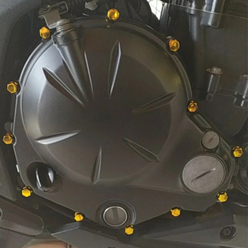 Universāls 30PCS motociklu modelēšanas pārklājuma uzgrieznis dekoratīvais skrūvējams vāciņš Priekš KAWASAKI Z250 Z300 Z650 Z750 Z800 Z900 Z1000 ER-6F ER6N