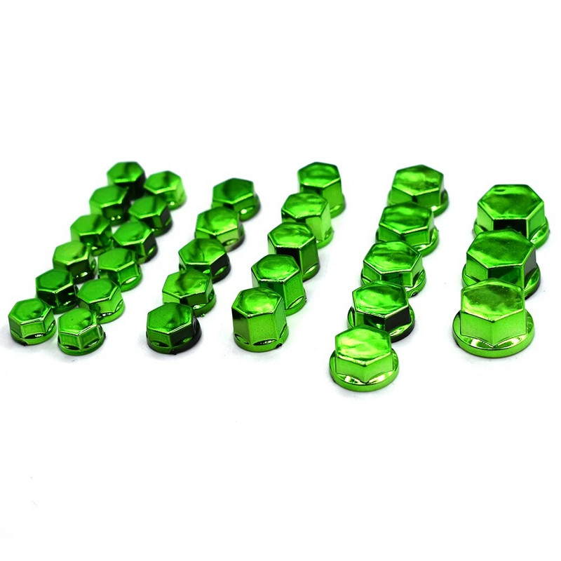 Universāls 30PCS motociklu modelēšanas pārklājuma uzgrieznis dekoratīvais skrūvējams vāciņš Priekš KAWASAKI Z250 Z300 Z650 Z750 Z800 Z900 Z1000 ER-6F ER6N