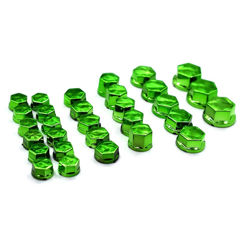 Universāls 30PCS motociklu modelēšanas pārklājuma uzgrieznis dekoratīvais skrūvējams vāciņš Priekš KAWASAKI Z250 Z300 Z650 Z750 Z800 Z900 Z1000 ER-6F ER6N