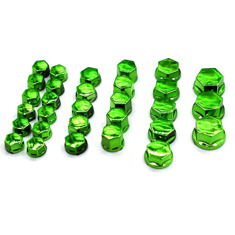 Universāls 30PCS motociklu modelēšanas pārklājuma uzgrieznis dekoratīvais skrūvējams vāciņš Priekš KAWASAKI Z250 Z300 Z650 Z750 Z800 Z900 Z1000 ER-6F ER6N