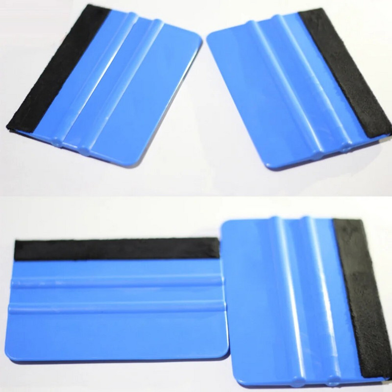 Filc gumibetét autóipari töltőanyagokhoz - 5db professzionális karcmentes gumibetét fólia felhordó eszköz, fóliakaparó autó