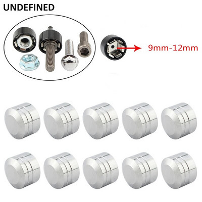 Melns Motocikla Galvas Skrūvju Vāciņš CNC Schrauben Topper Caps Cover Harley Sportster Touring Dyna Big Twin Cam Softail