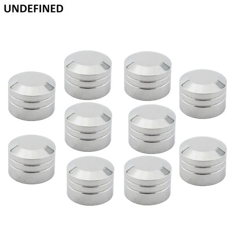 Melns Motocikla Galvas Skrūvju Vāciņš CNC Schrauben Topper Caps Cover Harley Sportster Touring Dyna Big Twin Cam Softail