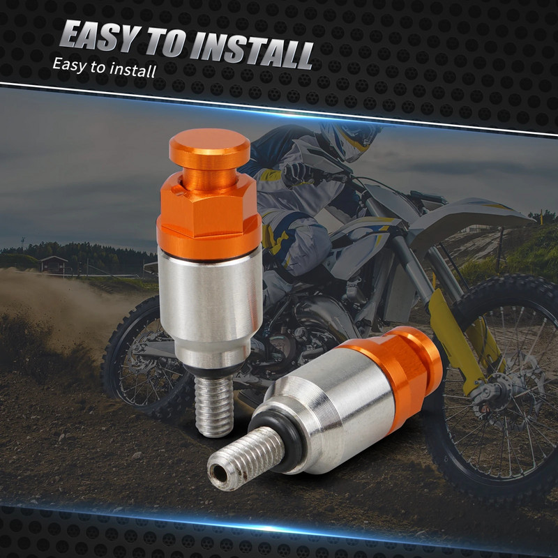 M4x0.7 dakšu gaisa atgaisošanas vārstu skrūve priekš KTM EXC EXCF SX SXF XC XCF XCW XCFW MXC SMR 85 125 150 250 300 350 450 500 525 530 690