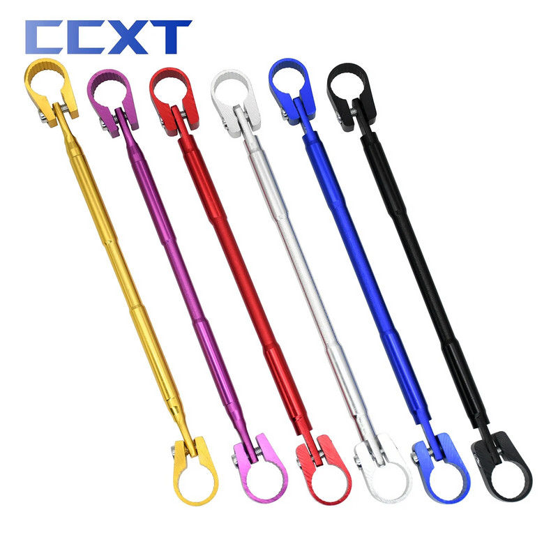 CNC alumīnija stūres stieņa šķērsstieņa stūres stiprības svira, līdzsvara šķērsstieņa svira, 7/8" 22 mm stūres stienis, motocikla universāls