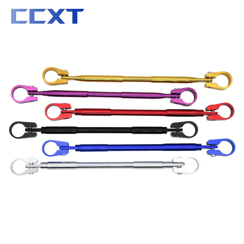 CNC alumīnija stūres stieņa šķērsstieņa stūres stiprības svira, līdzsvara šķērsstieņa svira, 7/8" 22 mm stūres stienis, motocikla universāls