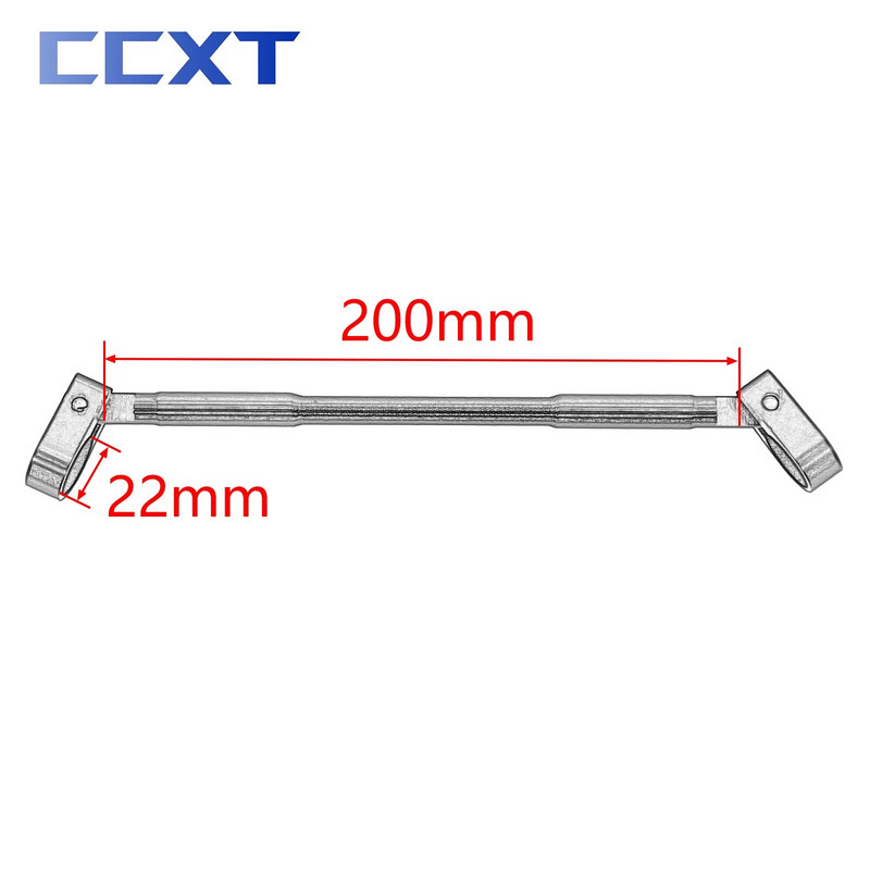 CNC alumīnija stūres stieņa šķērsstieņa stūres stiprības svira, līdzsvara šķērsstieņa svira, 7/8" 22 mm stūres stienis, motocikla universāls