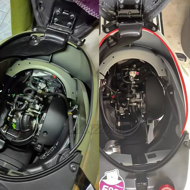 Mootorratta istmepuhvri kummist liin U-kasti trimmiriba VESPA GTS LX SPRINT PRIMAVERA S 50 125 150 300 Yamaha XMAX motorollerite jaoks