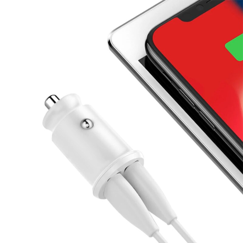 Universāls 5v 3.1A automašīnas cigarešu šķiltavas adapteris 12V-24V automašīnas USB lādētājs Auto Led Light Dual USB ligzdas lādētāja adapteris tālrunim