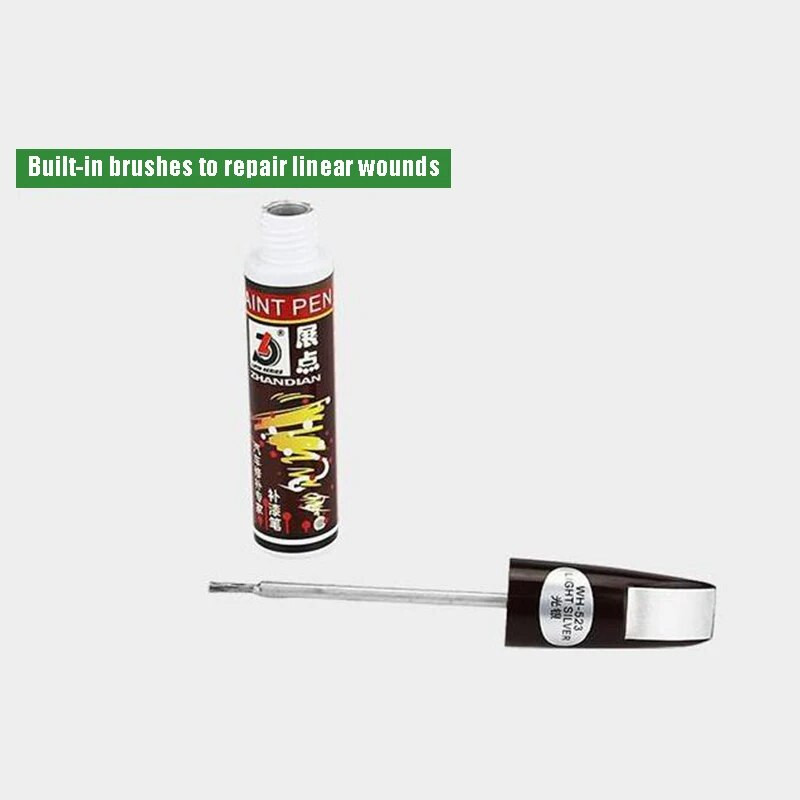 SZYDGM automobilių dažų netoksiškas nuolatinis vandeniui atsparus remonto rašiklis vandeniui atsparus skaidrus automobilio įbrėžimų valiklis įvairių spalvų teptukas