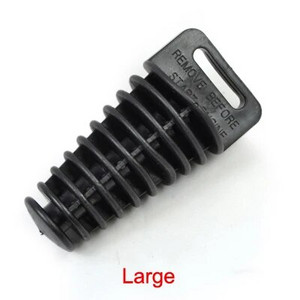 Motocikla izplūdes caurule motokrosa izplūdes caurule PVC gaisa atgaisošanas spraudnis izplūdes trokšņa slāpētājs trokšņa slāpētājs mazgāšanas spraudnis caurules aizsargs