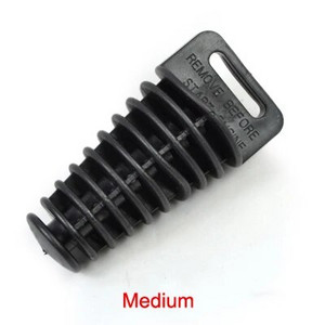 Motocikla izplūdes caurule motokrosa izplūdes caurule PVC gaisa atgaisošanas spraudnis izplūdes trokšņa slāpētājs trokšņa slāpētājs mazgāšanas spraudnis caurules aizsargs