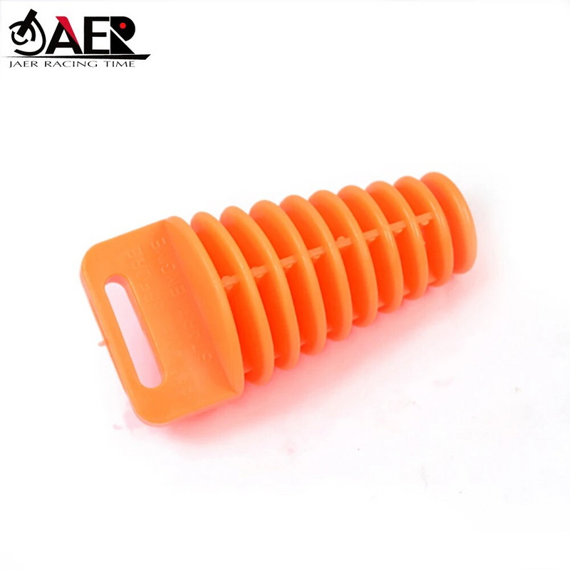 Motocikla izplūdes caurule motokrosa izplūdes caurule PVC gaisa atgaisošanas spraudnis izplūdes trokšņa slāpētājs trokšņa slāpētājs mazgāšanas spraudnis caurules aizsargs