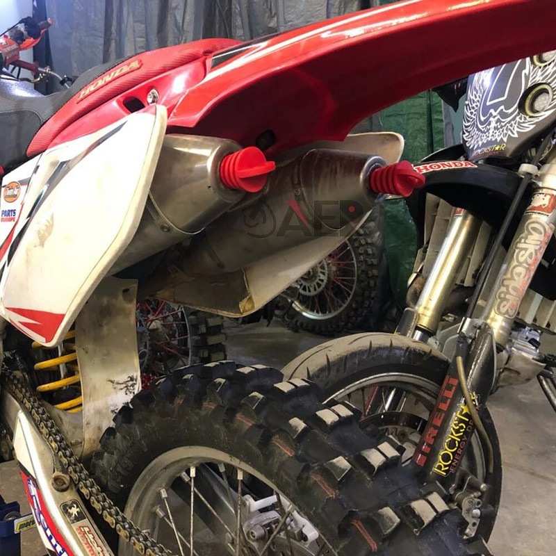 Motocikla izplūdes caurule motokrosa izplūdes caurule PVC gaisa atgaisošanas spraudnis izplūdes trokšņa slāpētājs trokšņa slāpētājs mazgāšanas spraudnis caurules aizsargs