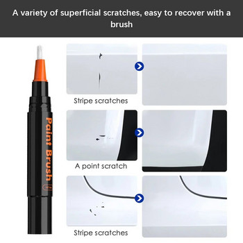 Στυλό χρώματος αυτοκινήτου Επαγγελματικό μη τοξικό παλτό αυτοκινήτου Μόνιμη αδιάβροχη επισκευαστική στυλό Clear Car Remover Auto Scratch Pen Αδιάβροχο